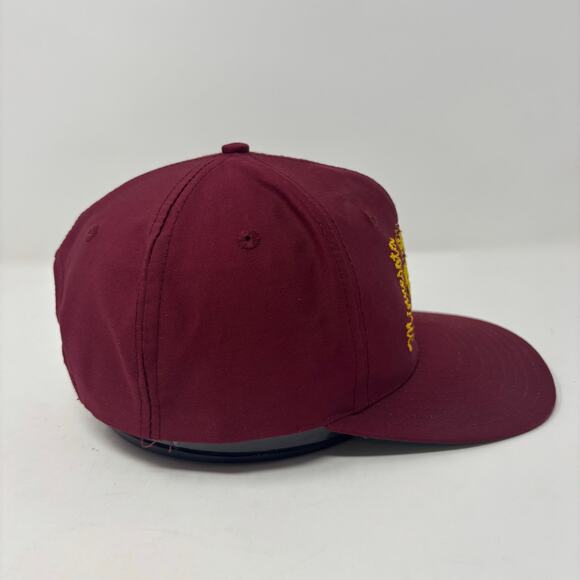 Vintage Minnesota Golden Gophers Hat Cap SnapBack Maroon Gold NCAA Front Row 90s - Picture 5 of 8